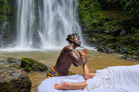 Waterfalls Massage with Aburi Gardens & Cocoa Farm Tour