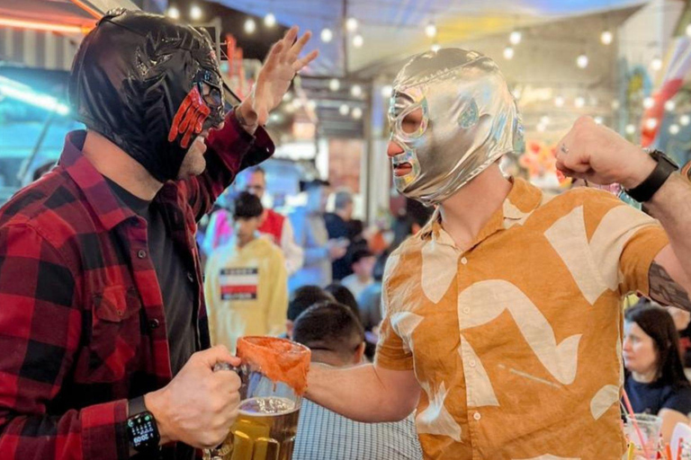Mexico City: Lucha Libre Show with Michelada Workshop Authentic Lucha Libre and Michelada Experience on Fridays