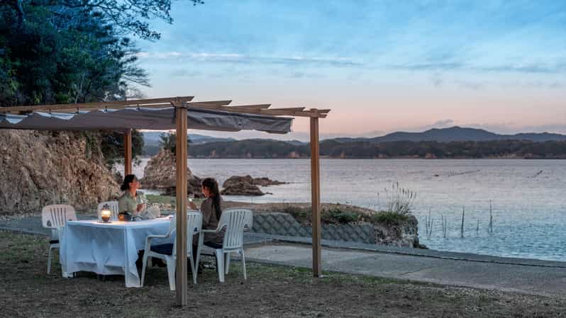 Enjoy Ama Butler Service & Shima Seafood on a Private Beach