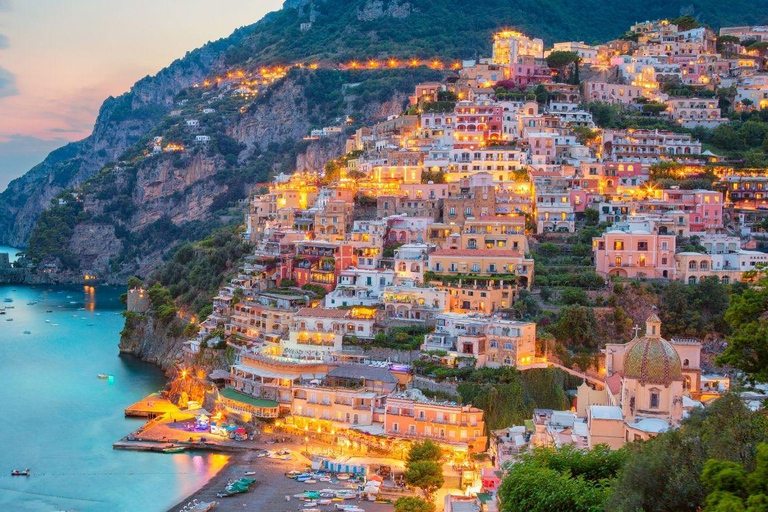 From Sorrento: Private Amalfi Coast Tour with Emerald CavePrivate tour on the amalfi coast