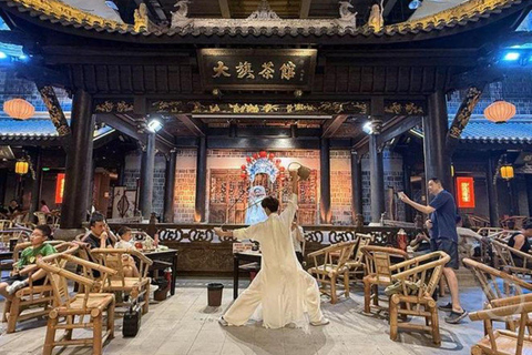 Chengdu：Daqi Teahouse Hot Tea Set for Two