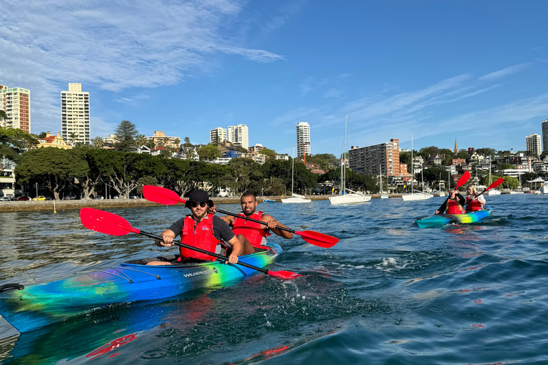 Sydney: Harbour Sunset Kayak TourKajak Tour bei Sonnenuntergang