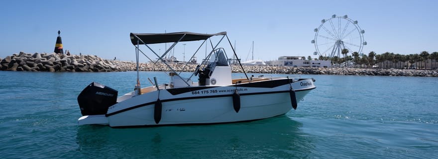 Benalmadena : Location de bateaux à Malaga pour des heures