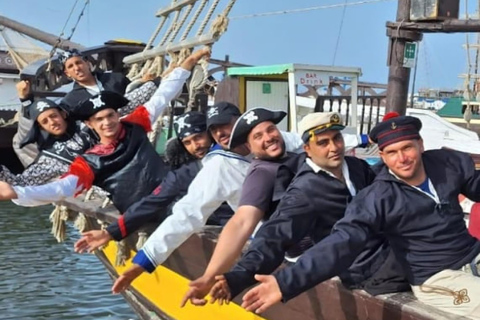 Paseo por el mar en Djerba con el barco pirata Barbarroja ⭐⭐⭐⭐⭐