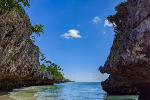 Jaskinia Salaam Pływanie z żółwiami, plaża Mtende i skałaWycieczka prywatna bez transferu z hotelu