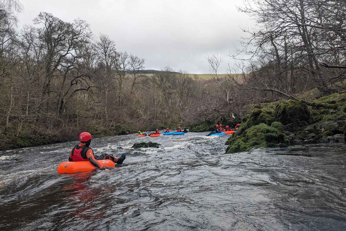 Aventura de Tubing en el Río en Galloway