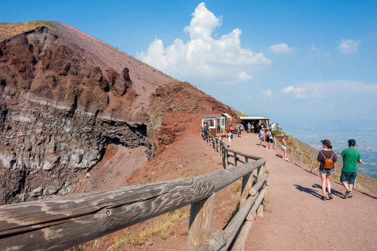 Från Rom: Pompeji och Vesuvius kraterupplevelse med lunch