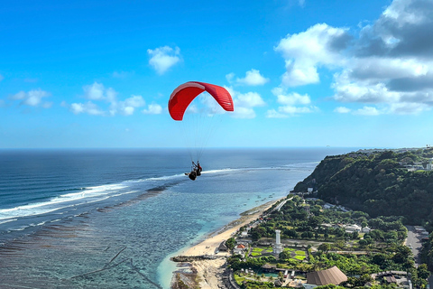Bali Paragliding:Flight at Pandawa Beach & Tanah Barak Cliff
