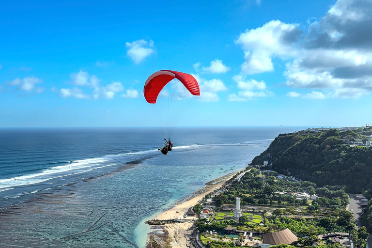 Bali Paragliding:Flight at Pandawa Beach & Tanah Barak Cliff