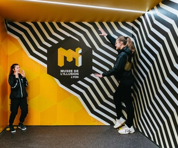 Billet d'entrée au musée de l'Illusion