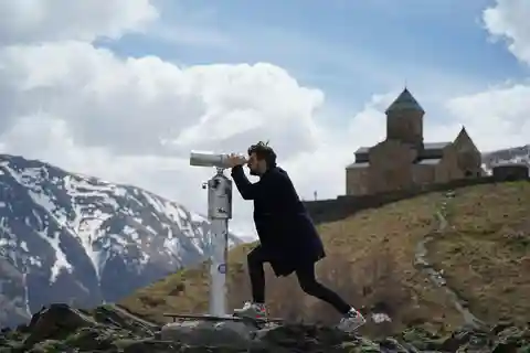 Escursione di una giornata a Gudauri/Kazbegi con servizio di prelievo e rientro in hotel