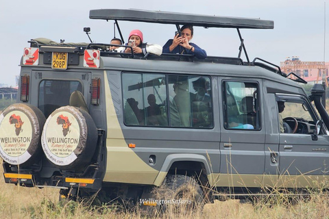 Nairobi National Park Half Day Guided Safaris in 4x4 Vehicle Private Half Day Guided Safaris in 4x4 Open roofed Van