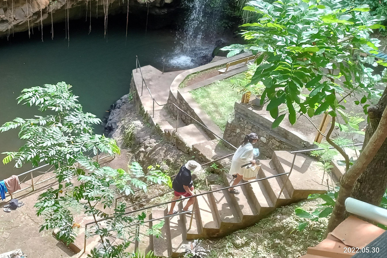 Shared Tour: Annandale Waterfall, Fort & Beach Escape