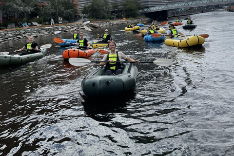 Oslo: Akerselva River Packrafting Tour with Guide