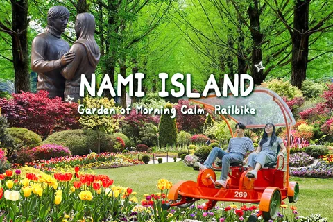 Desde Seúl: Excursión de un día a la Isla de Nami, Jardín Coreano y Bicicleta de Ferrocarril
