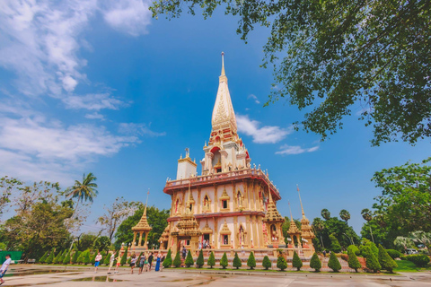 Phuket: Visit Wat Chalong, viewpoint and old town tour.