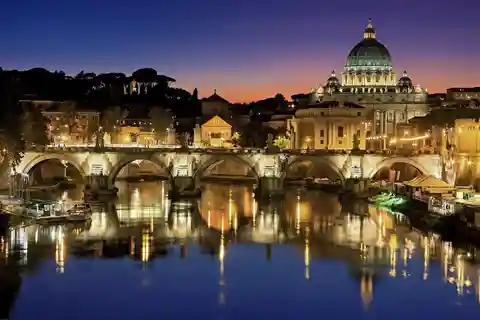 Rome by Night on a Golf Cart