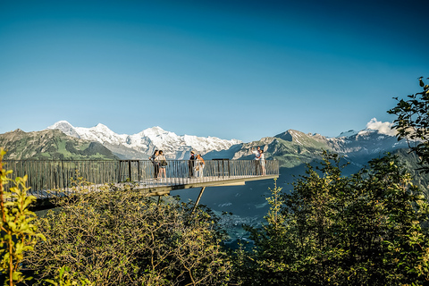 Zurich : Excursion d'une journée à Grindelwald et Interlaken en bus et en train