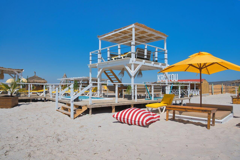 From Tunis: Coco Beach Day Trip with Speedboat and Lunch