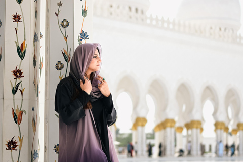 Sessão de fotos profissional na Mesquita Sheikh ZayedPremium (20 fotos)