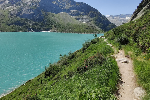 Gelmersee: Alpin vattenreservoar med spektakulär linbana