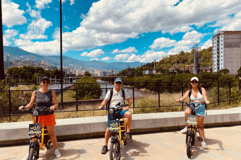 Pedaling Medellin: Electric Bicycle Tour through Downtown and Comuna 13