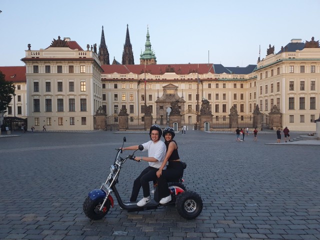 Visit Adventurous Sightseeing & Historical Live Guided Trike Tour in Prague, République tchèque