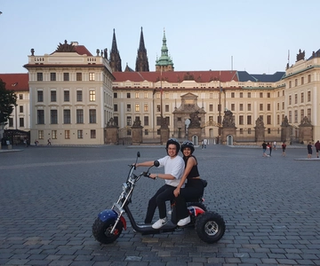 Prague: Guided Sightseeing Tour by Electric Trike