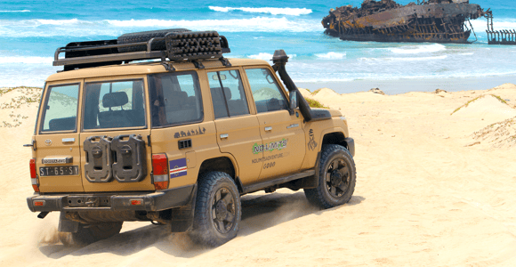 Boa Vista Jeep Expedition: Shipwreck & Viana Desert (4-Hour)