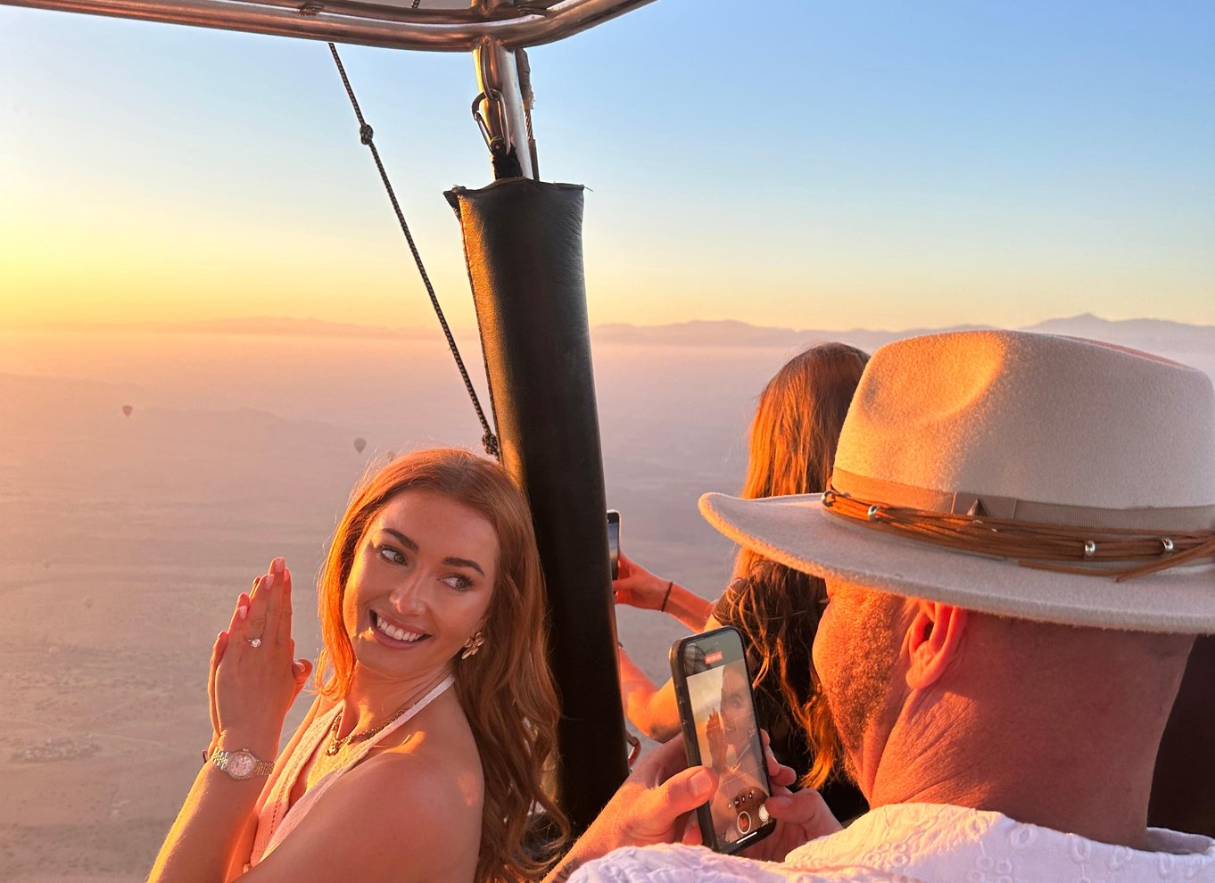 Marrakech: Ballonaktivitet, berber-morgenmad og certifikat