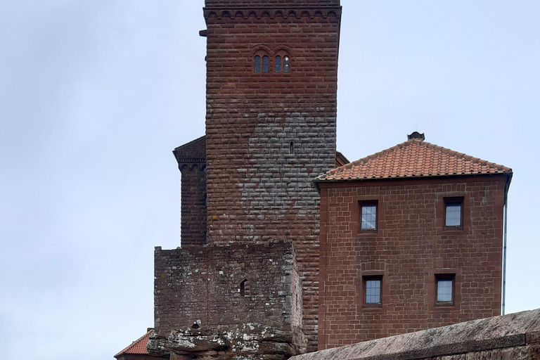 Annweiler and castle Trifels, 3 castles guided hiking tour