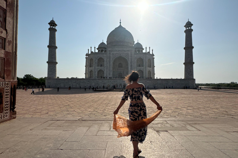 Taj Mahal : billet d&#039;entrée pour les étrangers (valeur élevée avec l&#039;entrée express)