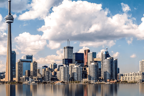 Toronto : Visite en bus de la ville en 2 heuresToronto : Visite en bus de 2 heures avec croisière commentée dans le port de Toronto