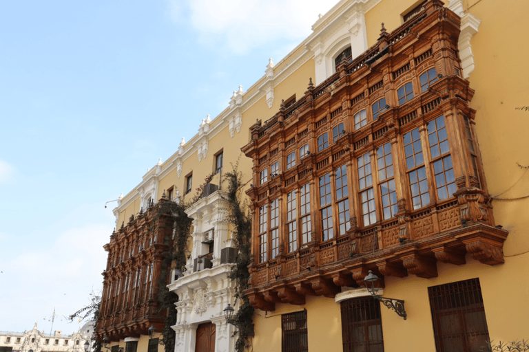 From Lima: Colonial City Tour & Catacombs Museum