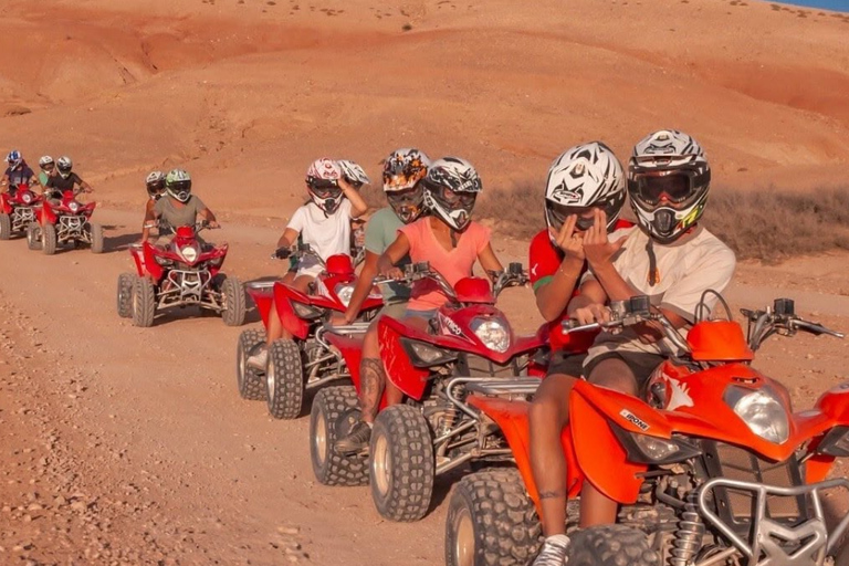 Marrakech: Agafay Desert Quad-and-Camel Safari & Dinner Show Marrakech: Agafay Desert Safari, Quad, Camel & Dinner Show