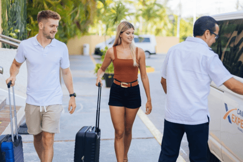 Privé vervoer (enkele reis of retour) naar de hotels in CancúnCancún - Aankomst