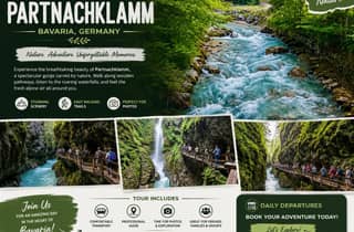 München: Alpen-Canyon-Wasserfall-Abenteuer-Tagestour mit Guide