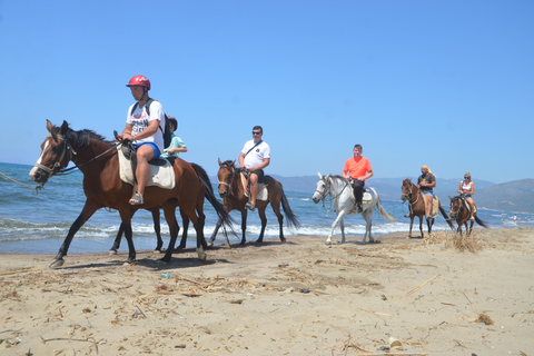 Pamucak: Horseback Riding Tour with Beach Swim