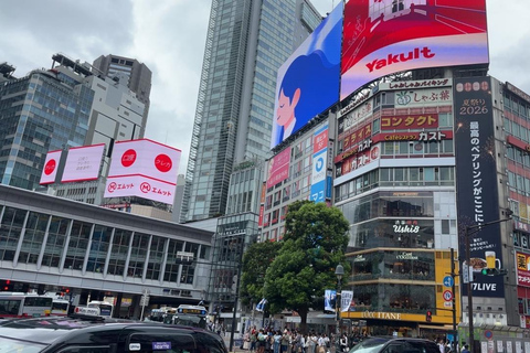 Tokyo: Shibuya and Asakusa Walking with Grand Food Tour