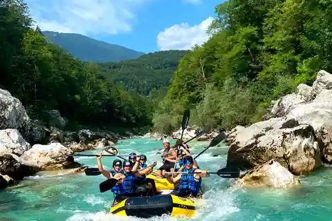 Bovec: Adventure Rafting on Emerald River Soča + FREE photos