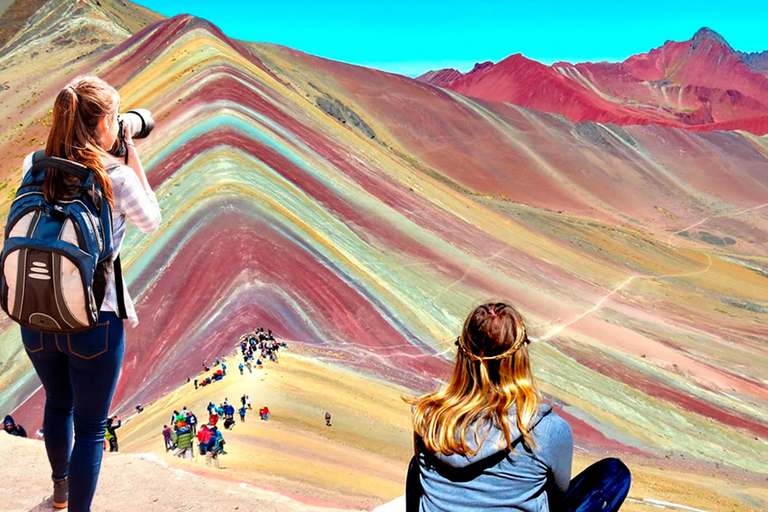 Depuis Cuzco : Aventure dans la montagne de l'arc-en-ciel (visite privée)