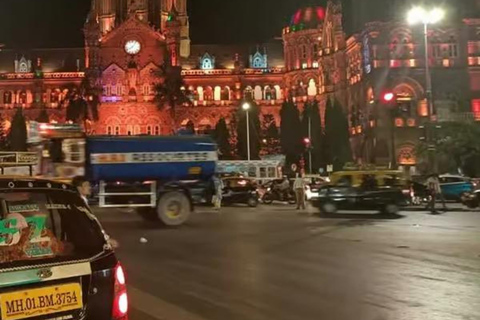 Mumbai: privéavond sightseeingtour met dinerMumbai: Private Night Sightseeing Tour with Dinner