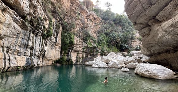 Muscat: Wadi Mibam Private Full Day Tour by 4x4 car