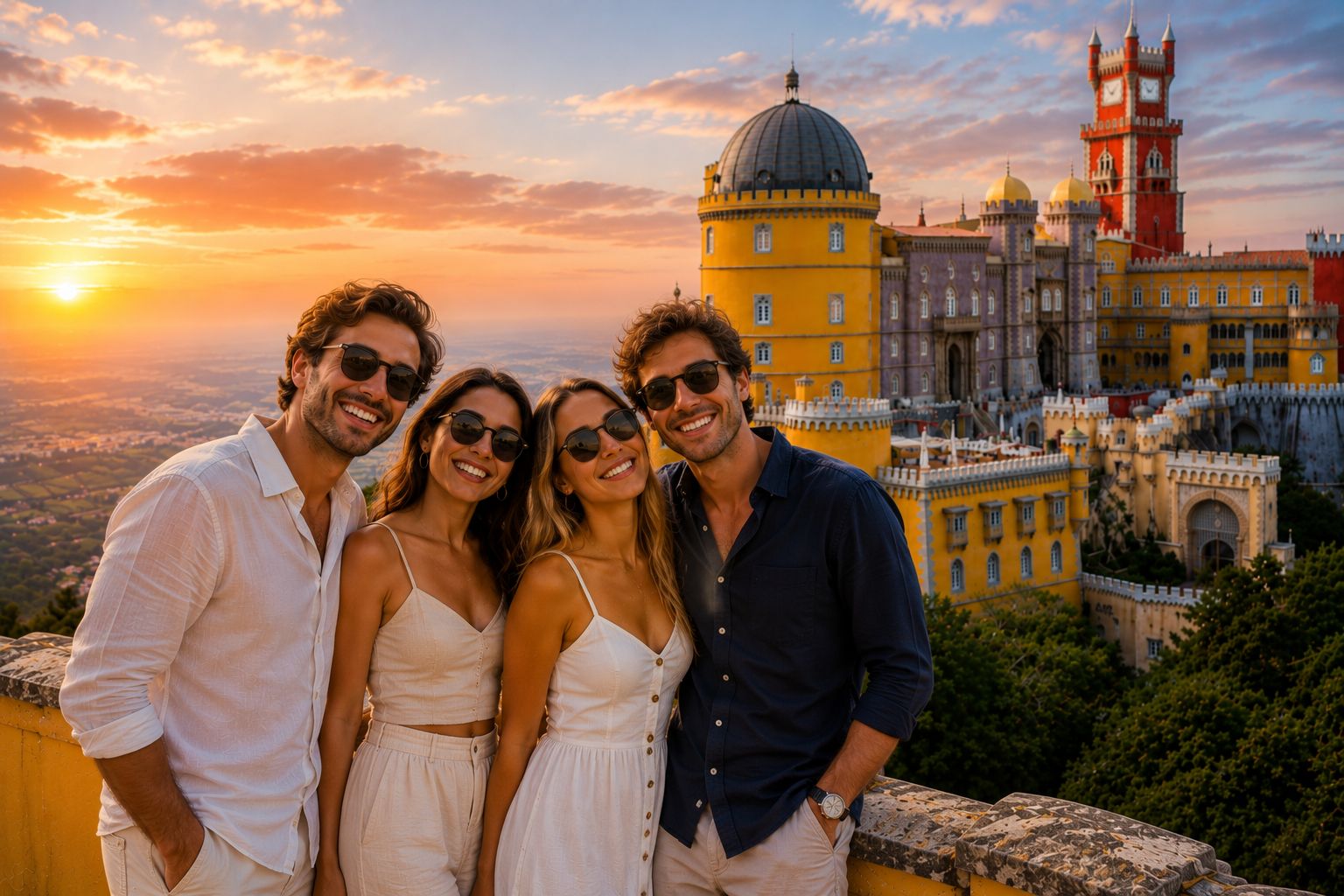 Sintra Premium: Pena, Regaleira & Cascais – Kleingruppentour