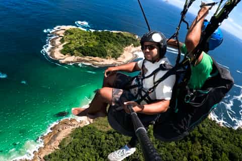 Niterói : Parapente au parc de la ville avec photos et vidéos GoPro