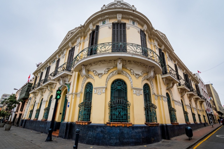 Lima: Historische Herrenhäuser Aliaga, Fernandini mit Pisco SourLima: Historische Herrenhäuser - Privat