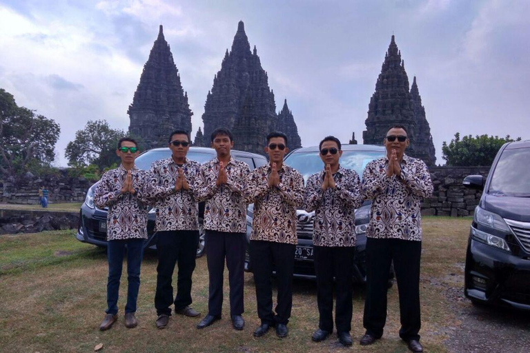 SOLUPPGÅNG VID UTSIKTSPLATS, BOROBUDUR &amp; PRAMBANAN