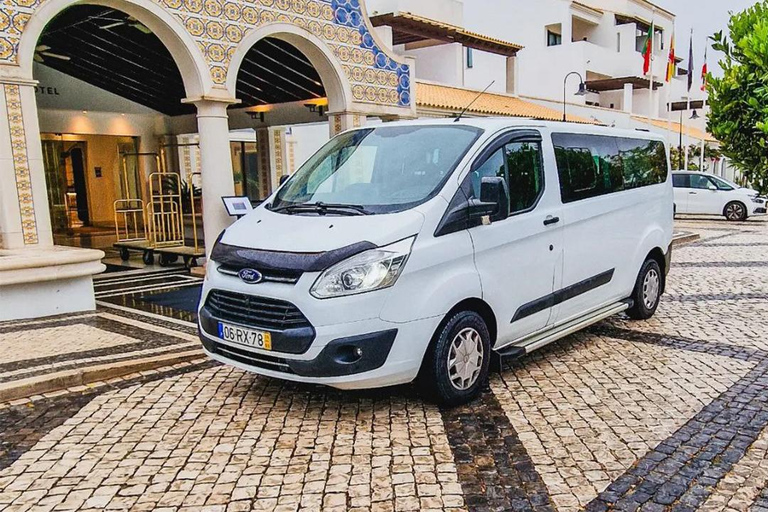 Priv luchthaventransfers Faro (auto tot 4 personen)Albufeira/Paderne