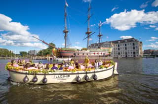 Amsterdam: Offizielles SAIL-Erlebnis auf dem offenen Boot inkl. Getränk