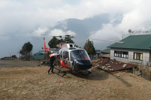 Trekking del Campo Base dell&#039;Everest e ritorno in elicottero